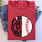 To God Be The Glory Baseball DTF Transfer