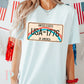 USA License Plate Comfort Color Graphic Tee