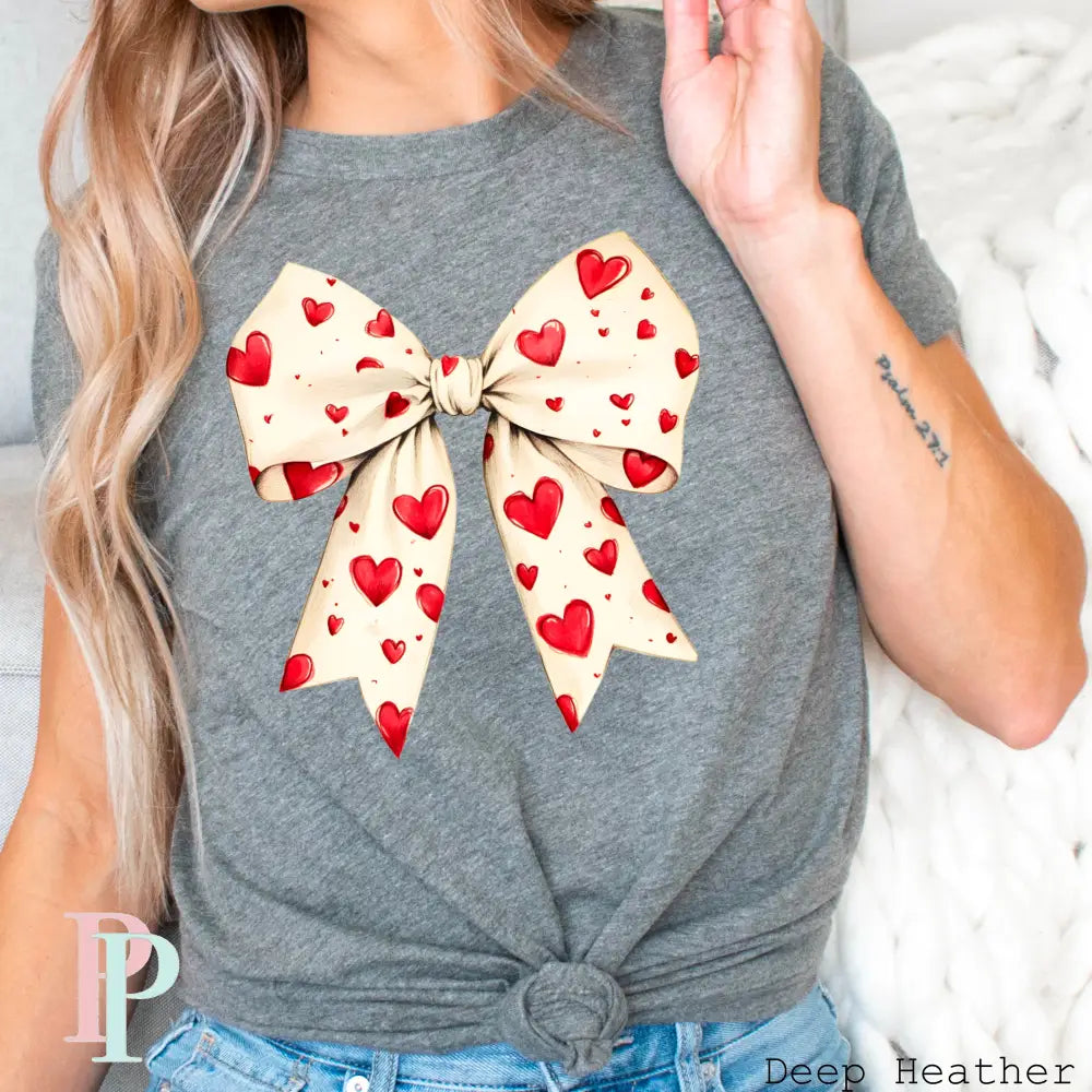 Valentine’s Bow DTF Transfer