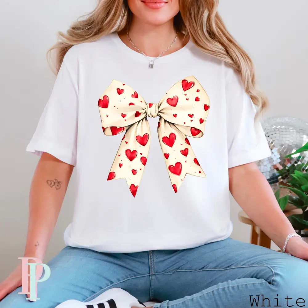 Valentine’s Bow DTF Transfer