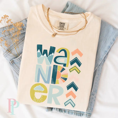 Wander Comfort Color Graphic Tee