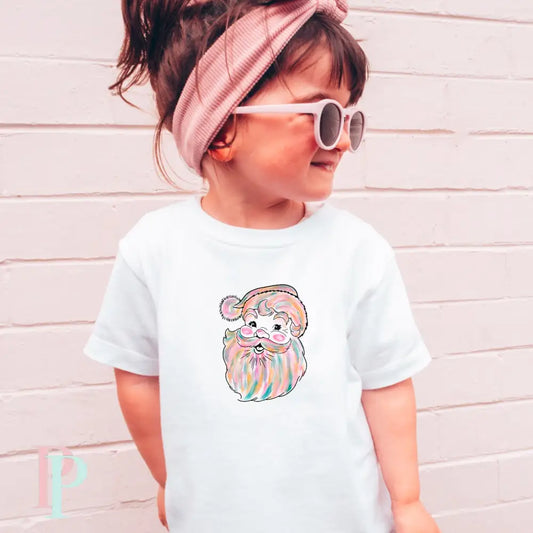 Watercolor Santa Toddler DTF Transfer