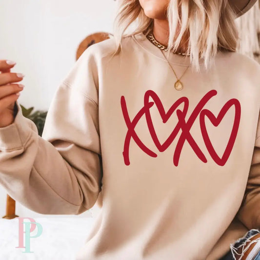 Xoxo Screen Print Transfer