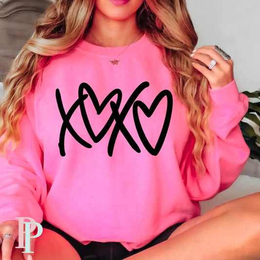 Xoxo Screen Print Transfer