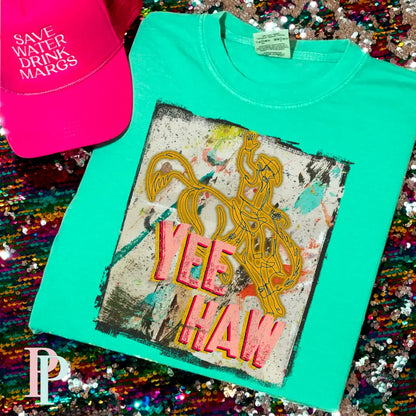 Yee Haw Comfort Color Graphic Tee