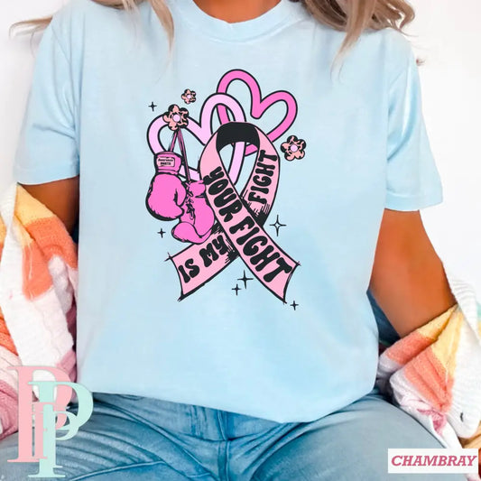 Your Fight Is My Fight Comfort Color Graphic Tee